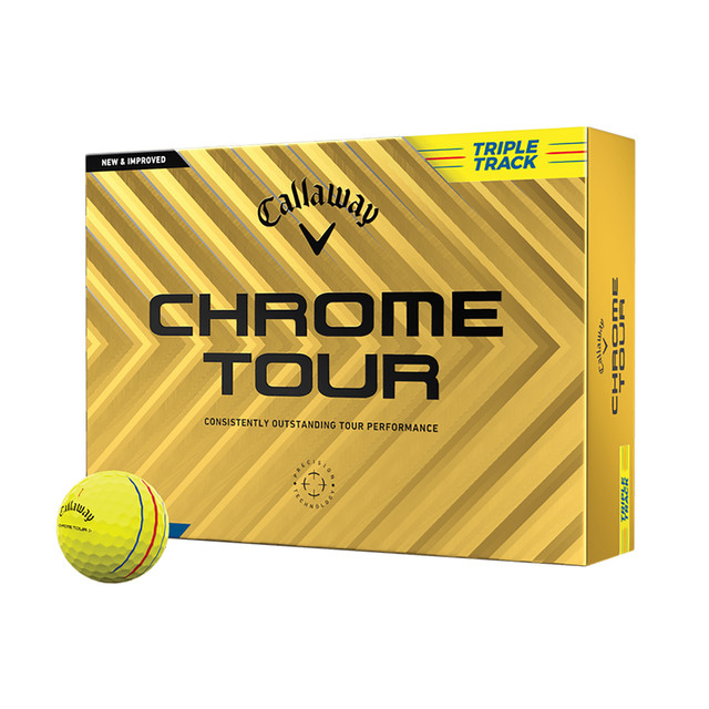 Callaway Chrome Tour Triple Track Golf Balls - Buy 3 DZ Get 1 DZ